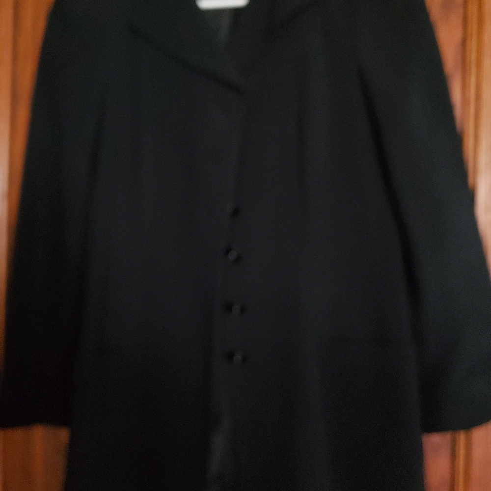 Black vintage Eric Bergere Paris jacket